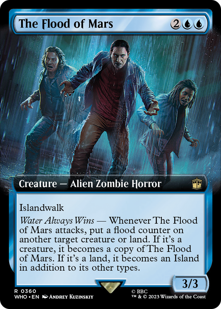 The Flood of Mars (Extended Art) [Doctor Who] | Jomio and Rueliete's Cards and Comics