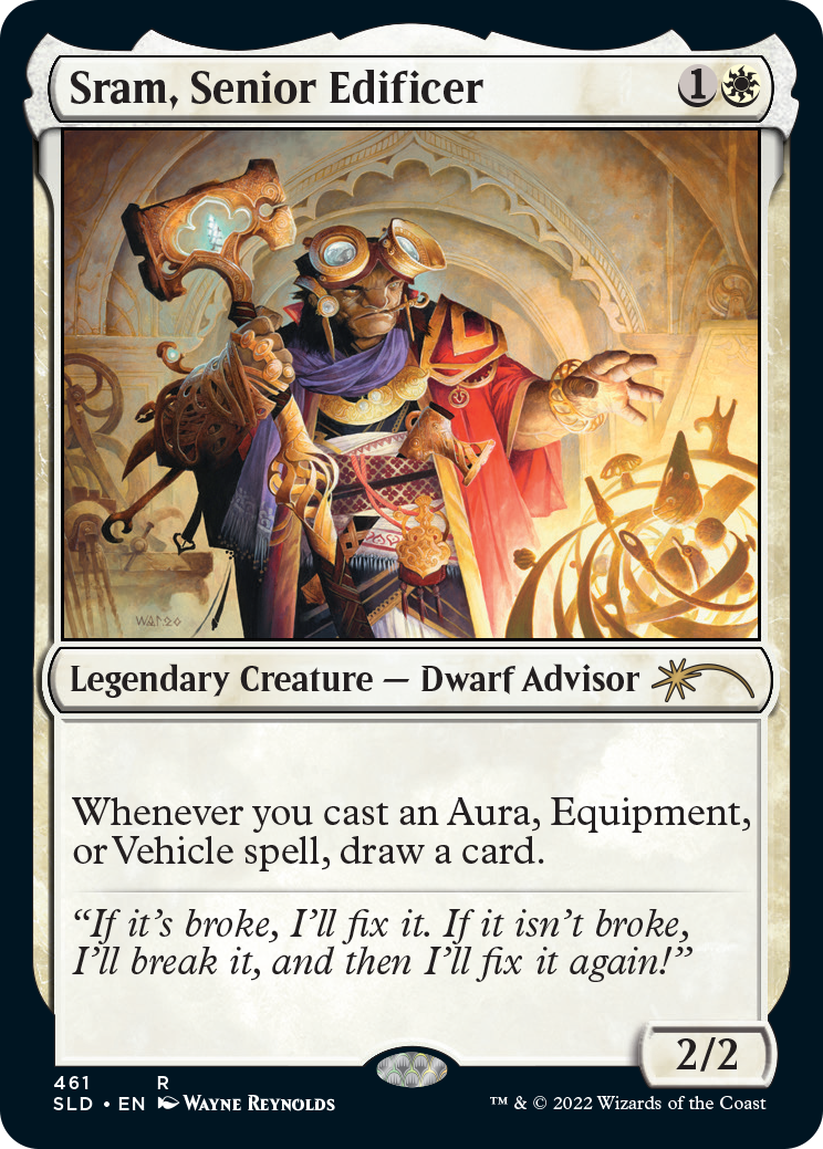 Sram, Senior Edificer [Secret Lair Drop Series] | Jomio and Rueliete's Cards and Comics