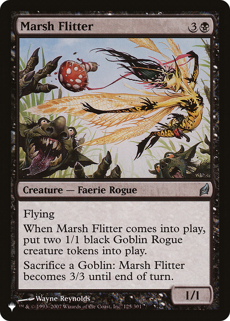 Marsh Flitter [The List] | Jomio and Rueliete's Cards and Comics