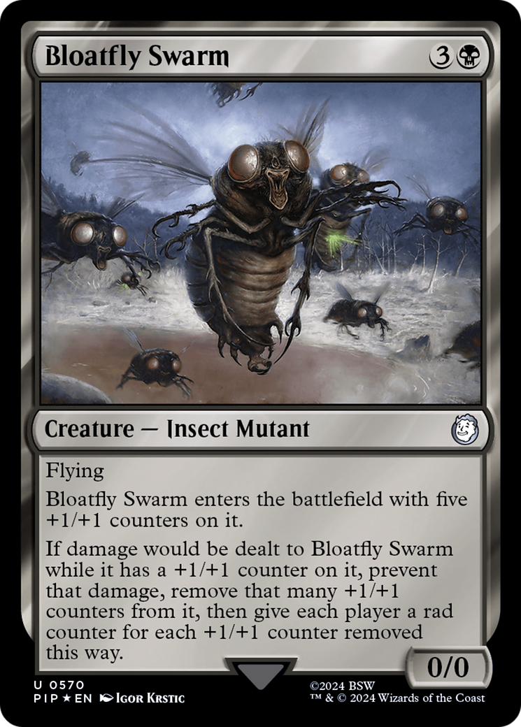 Bloatfly Swarm (Surge Foil) [Fallout] | Jomio and Rueliete's Cards and Comics
