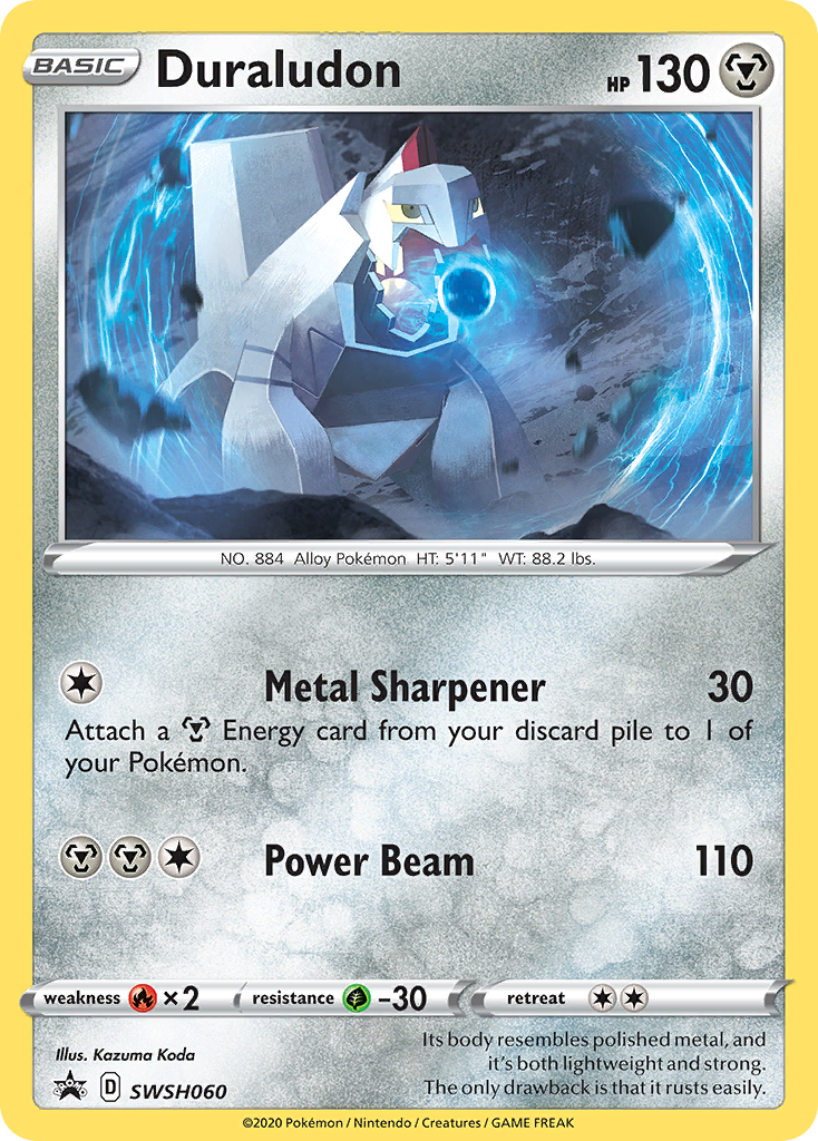 Duraludon (SWSH060) [Sword & Shield: Black Star Promos] | Jomio and Rueliete's Cards and Comics