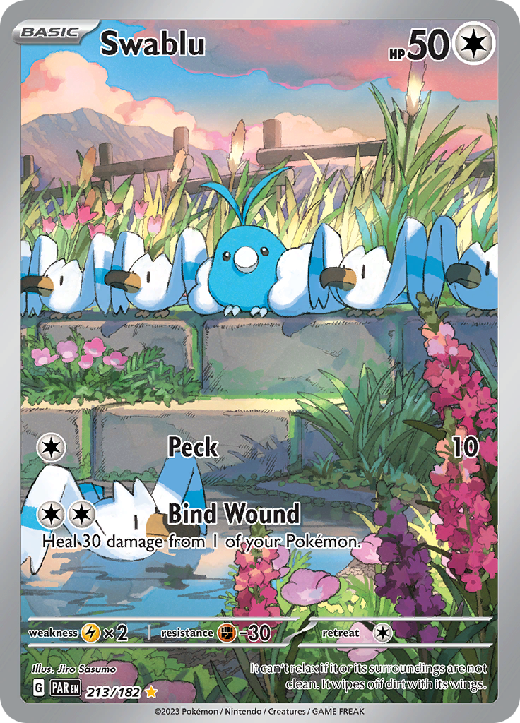 Swablu (213/182) [Scarlet & Violet: Paradox Rift] | Jomio and Rueliete's Cards and Comics