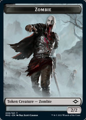 Clue (14) // Zombie Double-Sided Token [Modern Horizons 2 Tokens] | Jomio and Rueliete's Cards and Comics