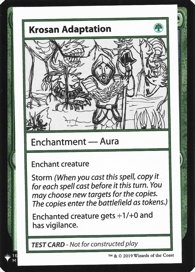 Krosan Adaptation [Mystery Booster Playtest Cards] | Jomio and Rueliete's Cards and Comics