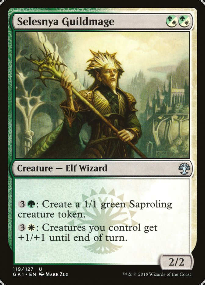 Selesnya Guildmage [Guilds of Ravnica Guild Kit] | Jomio and Rueliete's Cards and Comics