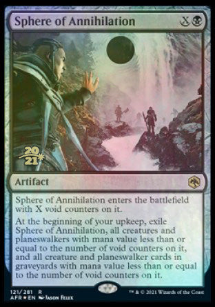 Sphere of Annihilation [Dungeons & Dragons: Adventures in the Forgotten Realms Prerelease Promos] | Jomio and Rueliete's Cards and Comics