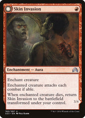 Skin Invasion // Skin Shedder [Shadows over Innistrad] | Jomio and Rueliete's Cards and Comics