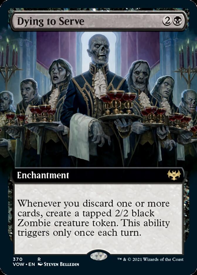 Dying to Serve (Extended Art) [Innistrad: Crimson Vow] | Jomio and Rueliete's Cards and Comics