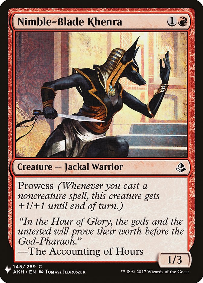 Nimble-Blade Khenra [Mystery Booster] | Jomio and Rueliete's Cards and Comics
