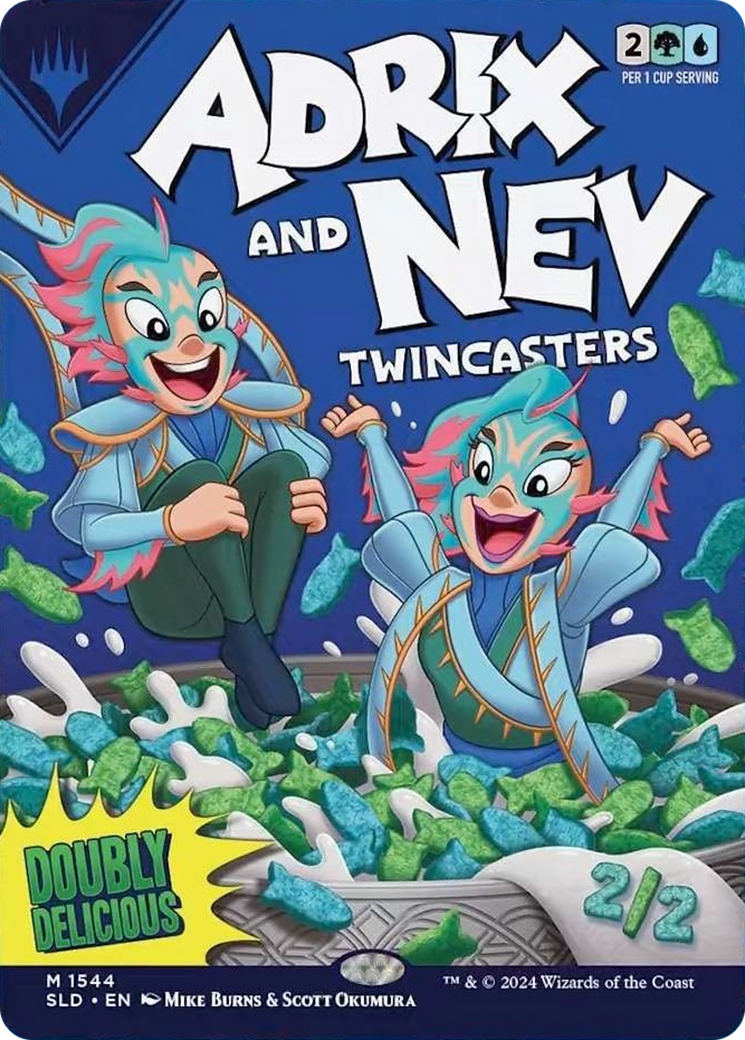 Adrix and Nev, Twincasters [Secret Lair Drop Series] | Jomio and Rueliete's Cards and Comics