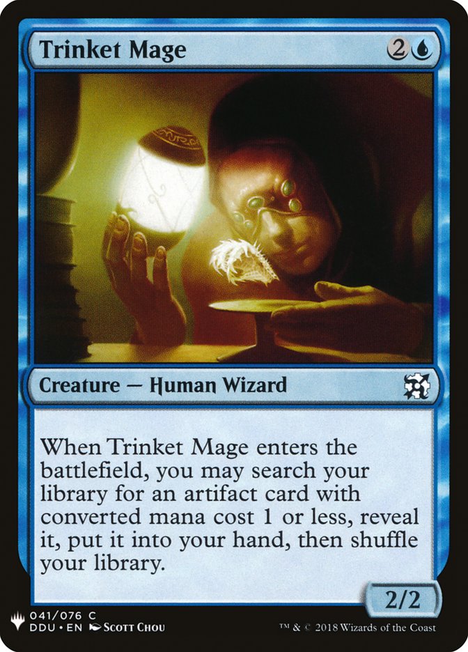 Trinket Mage [Mystery Booster] | Jomio and Rueliete's Cards and Comics