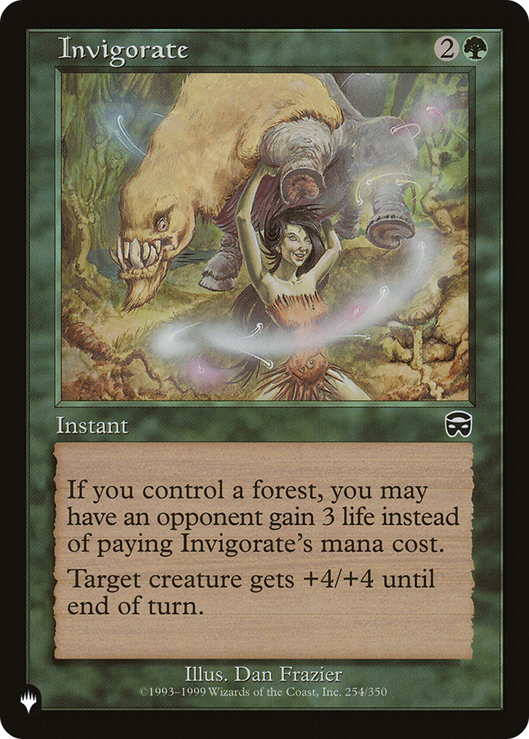 Invigorate (MMQ) [The List] | Jomio and Rueliete's Cards and Comics