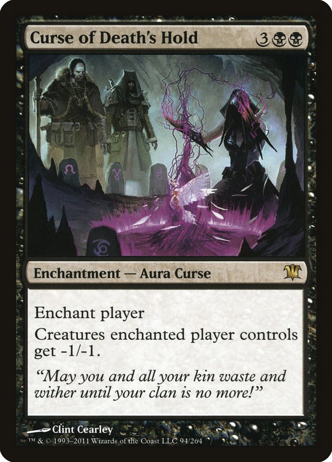 Curse of Death's Hold [Innistrad] | Jomio and Rueliete's Cards and Comics