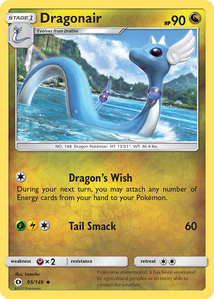 Dragonair (95/149) [Sun & Moon: Base Set] | Jomio and Rueliete's Cards and Comics