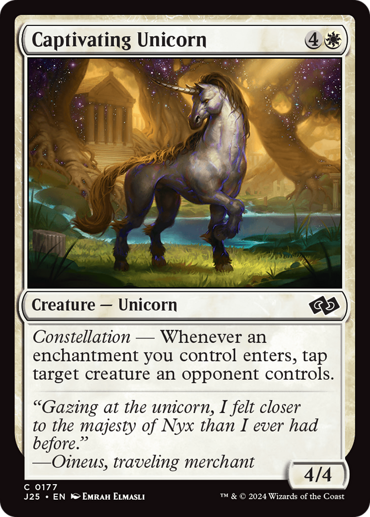 Captivating Unicorn [Foundations Jumpstart] | Jomio and Rueliete's Cards and Comics