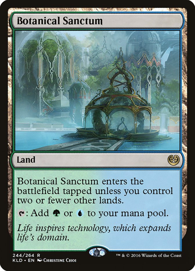 Botanical Sanctum [Kaladesh] | Jomio and Rueliete's Cards and Comics