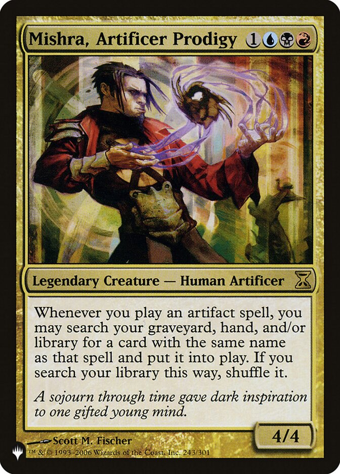 Mishra, Artificer Prodigy [The List] | Jomio and Rueliete's Cards and Comics