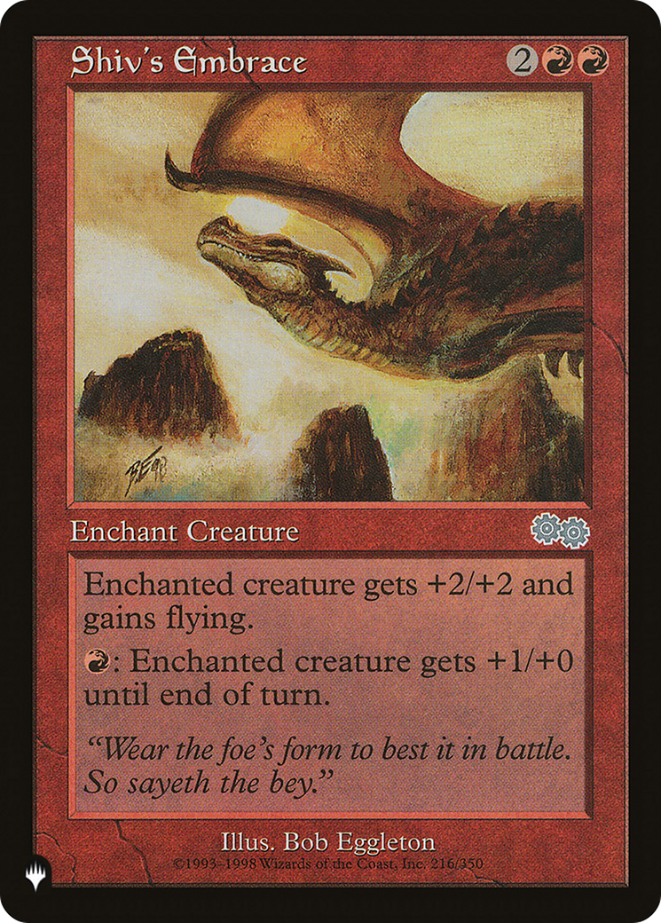 Shiv's Embrace [The List] | Jomio and Rueliete's Cards and Comics