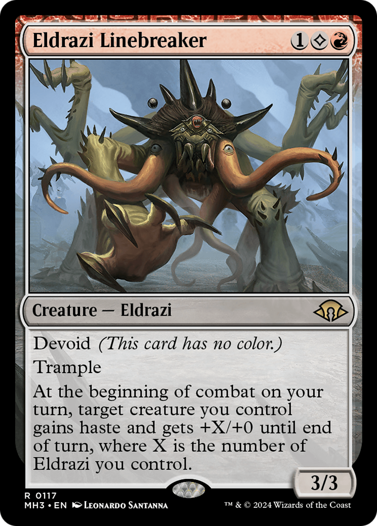 Eldrazi Linebreaker [Modern Horizons 3] | Jomio and Rueliete's Cards and Comics