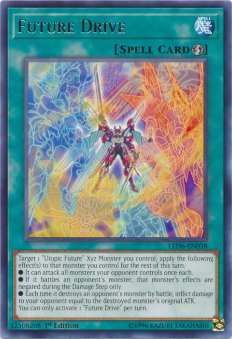 Future Drive [LED6-EN038] Rare | Jomio and Rueliete's Cards and Comics