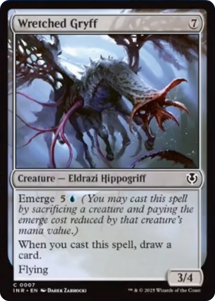 Wretched Gryff [Innistrad Remastered] | Jomio and Rueliete's Cards and Comics