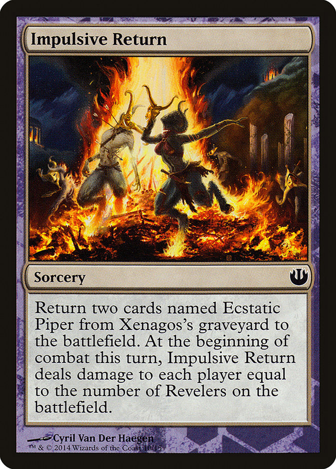 Impulsive Return [Journey into Nyx Defeat a God] | Jomio and Rueliete's Cards and Comics