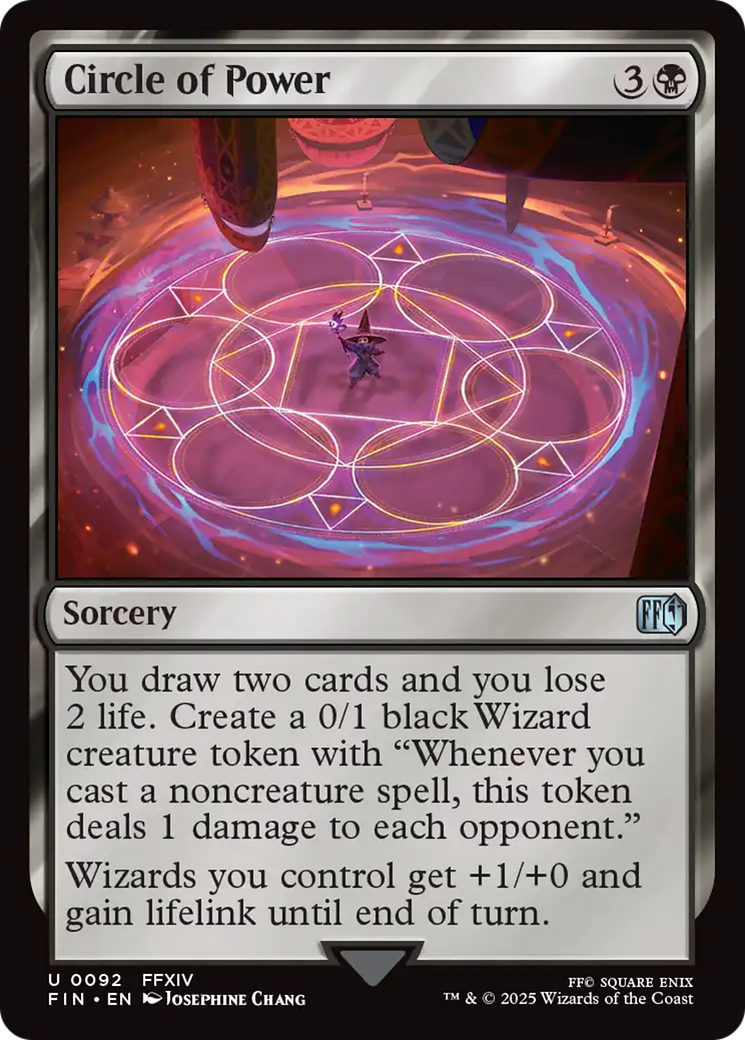 Circle of Power [FINAL FANTASY] | Jomio and Rueliete's Cards and Comics