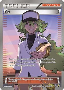 N (105a/124) (Alternate Art Promo) [XY: Fates Collide] | Jomio and Rueliete's Cards and Comics
