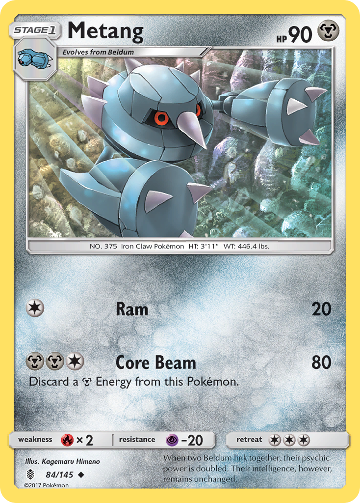 Metang (84/145) [Sun & Moon: Guardians Rising] | Jomio and Rueliete's Cards and Comics