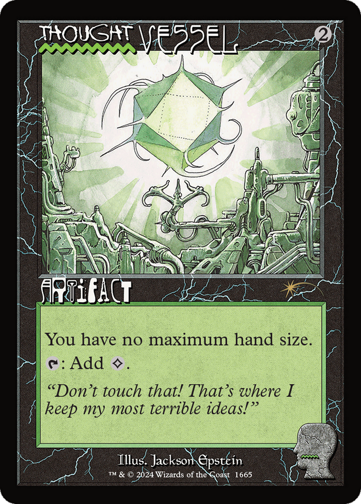 Thought Vessel (1665) (Rainbow Foil) [Secret Lair Drop Series] | Jomio and Rueliete's Cards and Comics