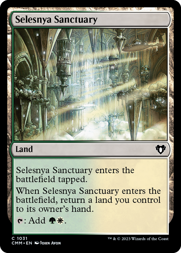 Selesnya Sanctuary [Commander Masters] | Jomio and Rueliete's Cards and Comics