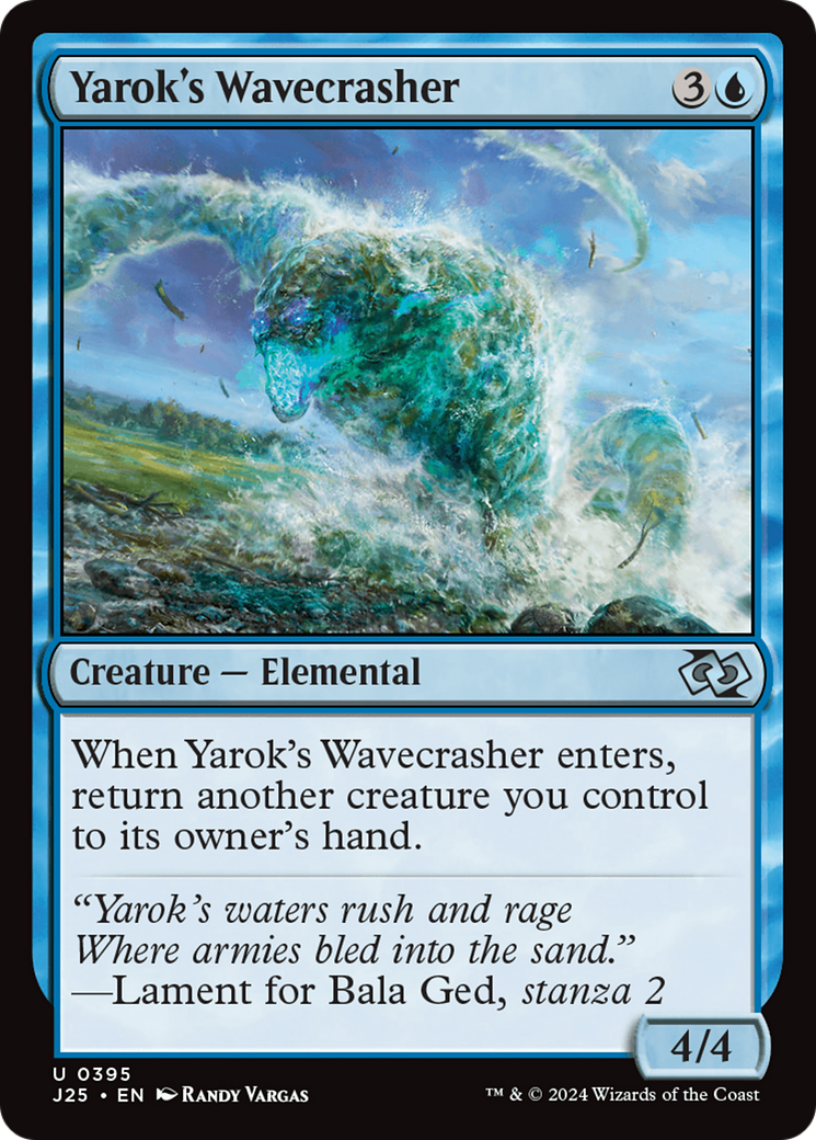 Yarok's Wavecrasher [Foundations Jumpstart] | Jomio and Rueliete's Cards and Comics