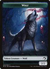 Wolf (013) // Clue (016) Double-Sided Token [Challenger Decks 2022 Tokens] | Jomio and Rueliete's Cards and Comics