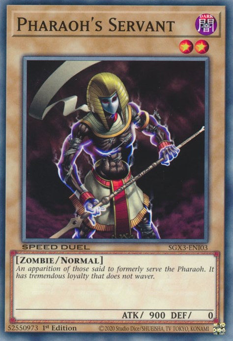 Pharaoh's Servant [SGX3-ENI03] Common | Jomio and Rueliete's Cards and Comics