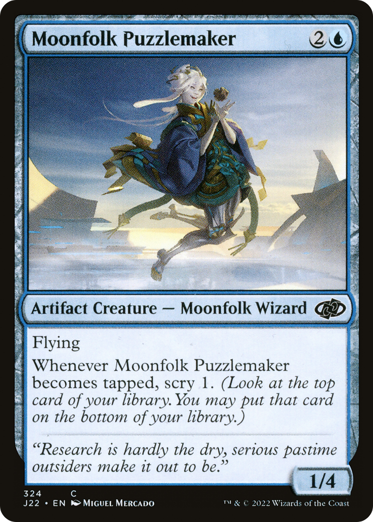 Moonfolk Puzzlemaker [Jumpstart 2022] | Jomio and Rueliete's Cards and Comics