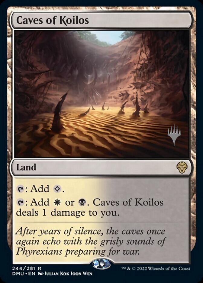 Caves of Koilos (Promo Pack) [Dominaria United Promos] | Jomio and Rueliete's Cards and Comics