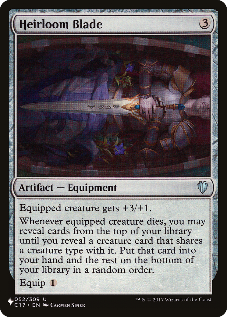 Heirloom Blade [Secret Lair: Angels] | Jomio and Rueliete's Cards and Comics