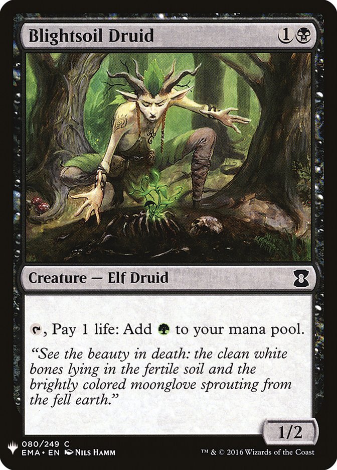 Blightsoil Druid [Mystery Booster] | Jomio and Rueliete's Cards and Comics
