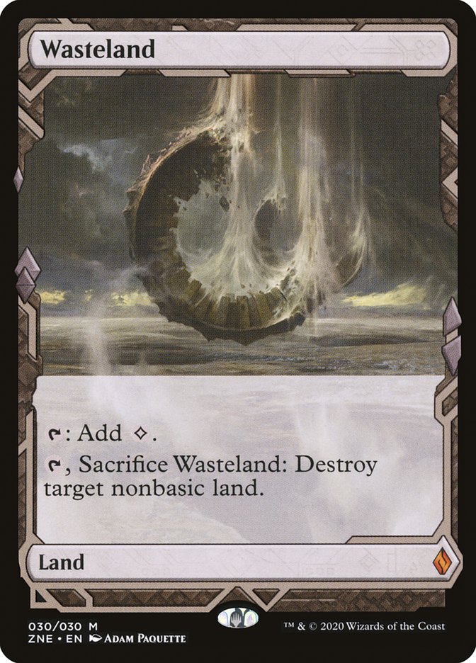 Wasteland (Expeditions) [Zendikar Rising Expeditions] | Jomio and Rueliete's Cards and Comics