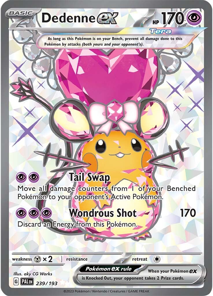 Dedenne ex (239/193) [Scarlet & Violet: Paldea Evolved] | Jomio and Rueliete's Cards and Comics