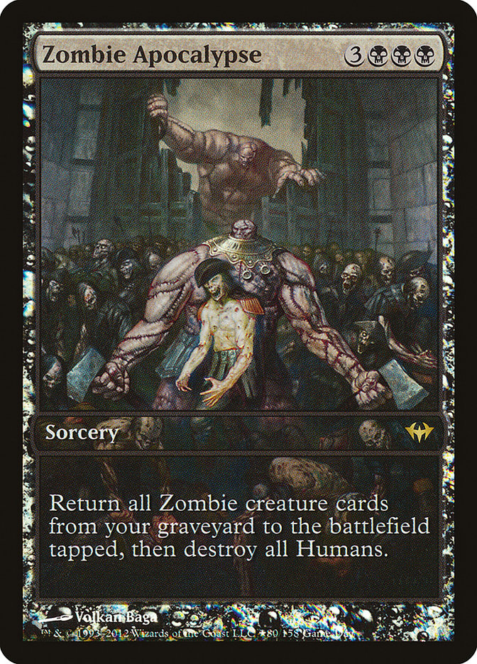Zombie Apocalypse (Game Day) [Dark Ascension Promos] | Jomio and Rueliete's Cards and Comics
