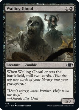Wailing Ghoul [Jumpstart 2022] | Jomio and Rueliete's Cards and Comics