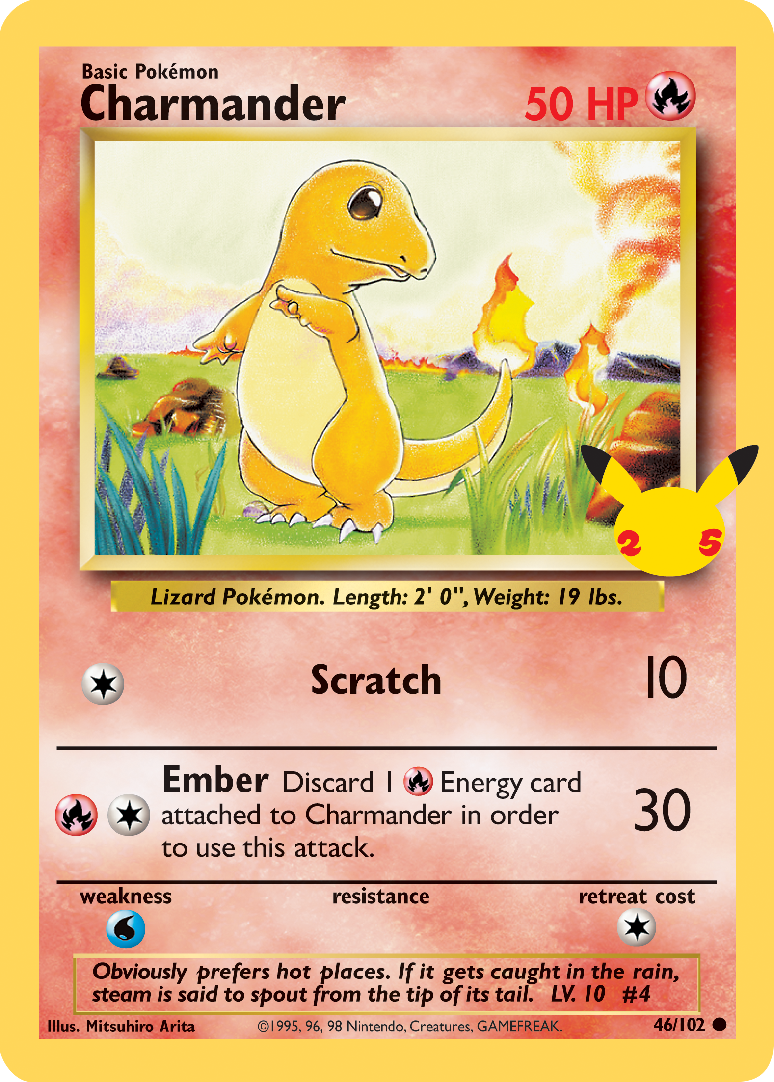 Charmander (46/102) (Jumbo Card) [First Partner Pack] | Jomio and Rueliete's Cards and Comics