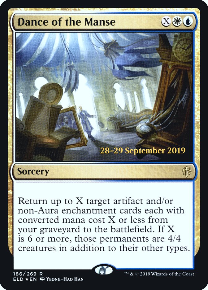 Dance of the Manse [Throne of Eldraine Prerelease Promos] | Jomio and Rueliete's Cards and Comics