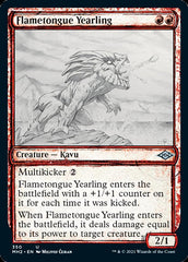 Flametongue Yearling (Sketch) [Modern Horizons 2] | Jomio and Rueliete's Cards and Comics