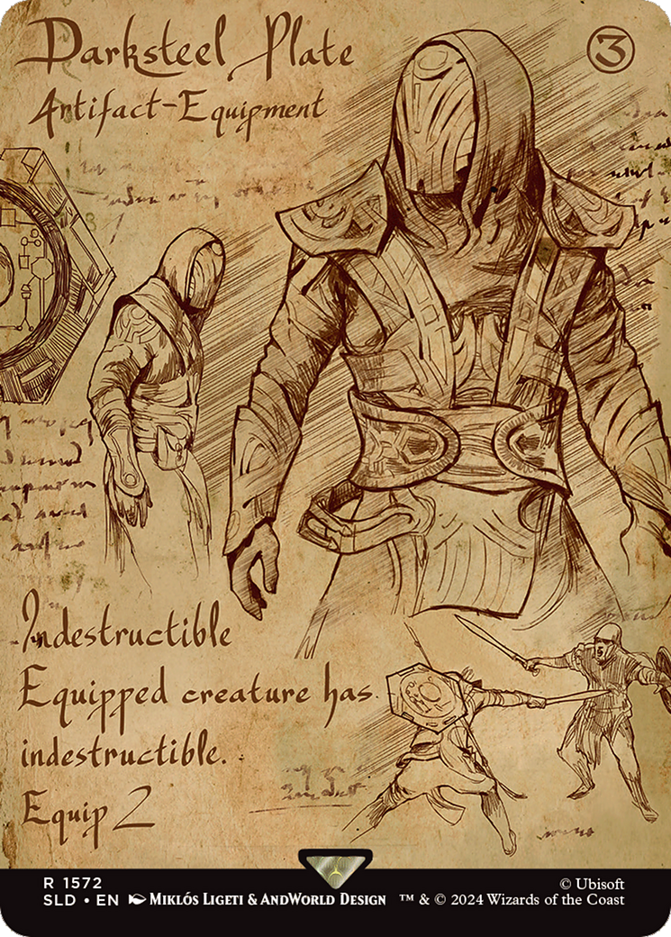 Darksteel Plate [Secret Lair Drop Series] | Jomio and Rueliete's Cards and Comics