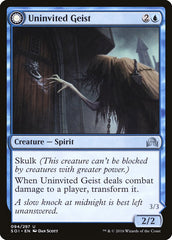 Uninvited Geist // Unimpeded Trespasser [Shadows over Innistrad] | Jomio and Rueliete's Cards and Comics