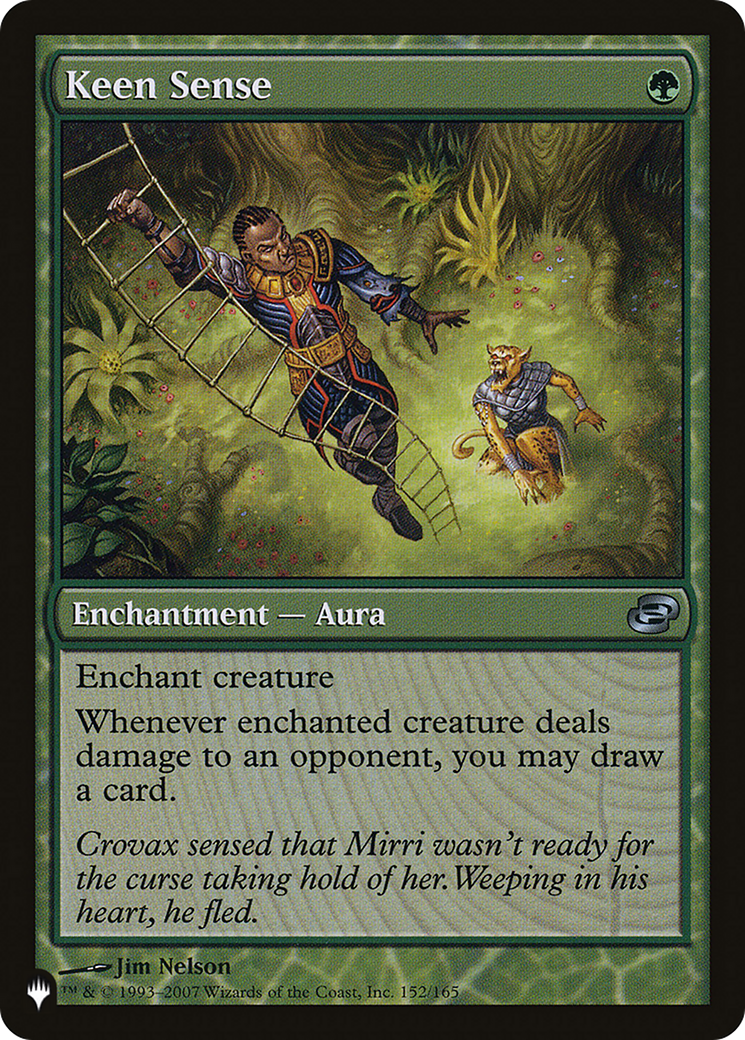 Keen Sense [The List] | Jomio and Rueliete's Cards and Comics