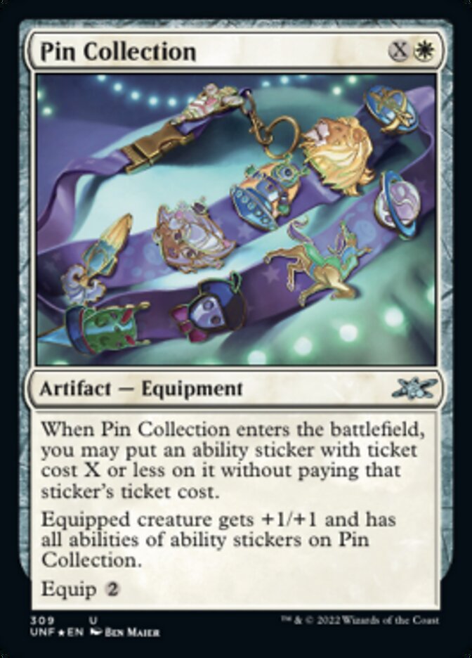 Pin Collection (Galaxy Foil) [Unfinity] | Jomio and Rueliete's Cards and Comics
