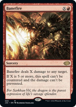 Banefire [Jumpstart 2022] | Jomio and Rueliete's Cards and Comics